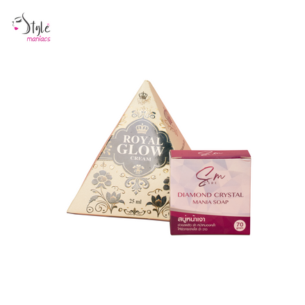 Royal Glow Cream & SM Diamond Mania Soap Combo