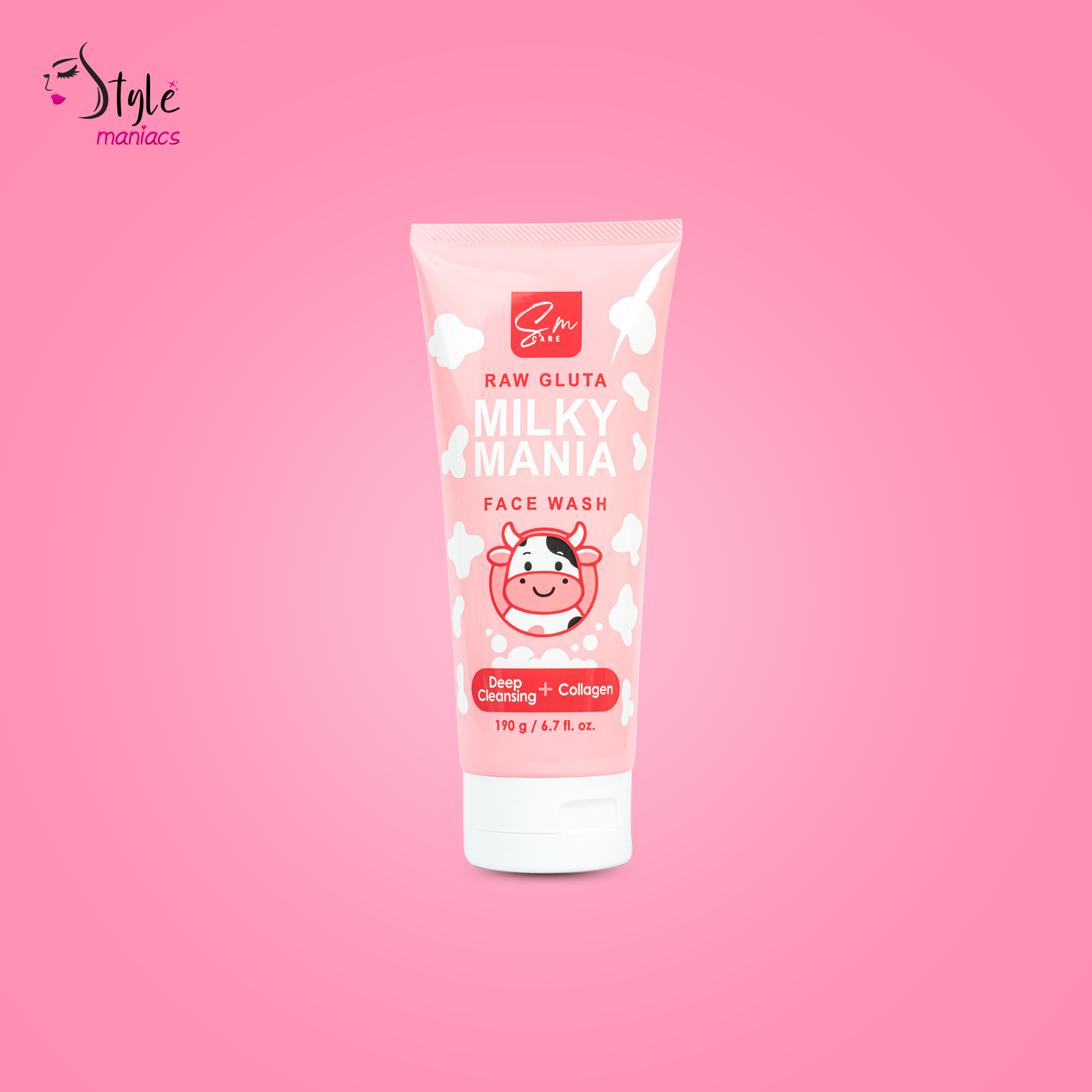 SM Raw Gluta Milk Mania Facewash