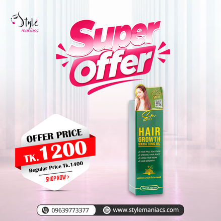 SM MANIA HAIR TONIC OIL
