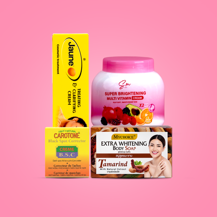 SM Multivitamin Moisturizer, Nigro Cream, Jaune Cream & My Choice Soap
