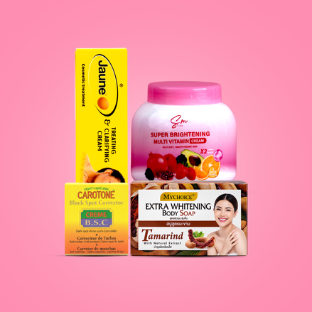 SM Multivitamin Moisturizer, Nigro Cream, Jaune Cream & My Choice Soap