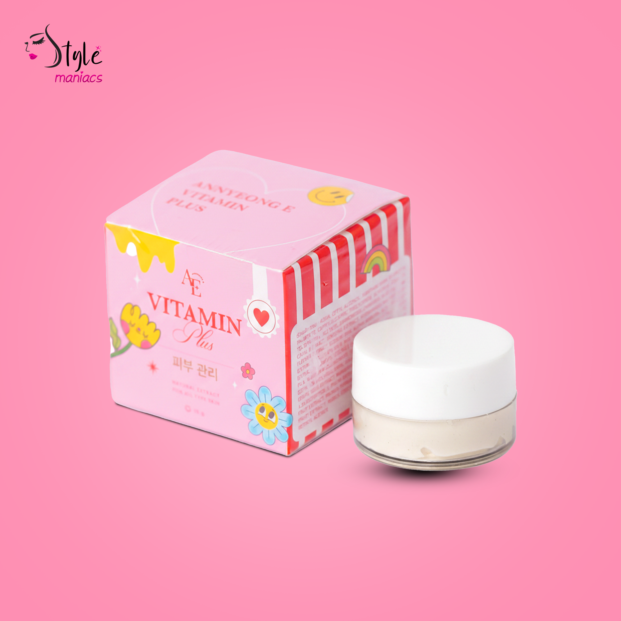 Vitamin Plus Night Cream  with glutathione - Style Maniacs