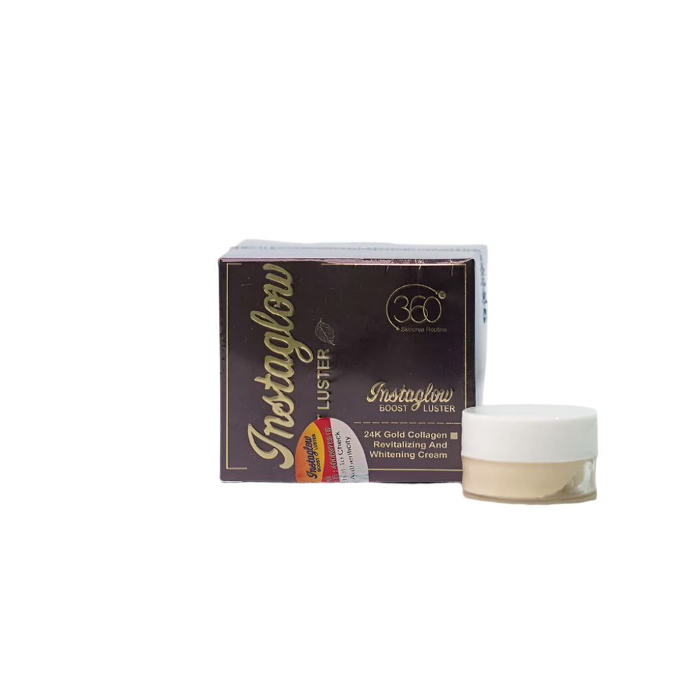 Instaglow Boost Luster Cream With Glutathione Gift