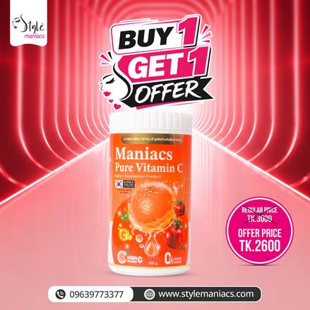 Maniacs Pure Vitamin C Juice