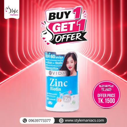 Zinc Plus Biotin Capsule